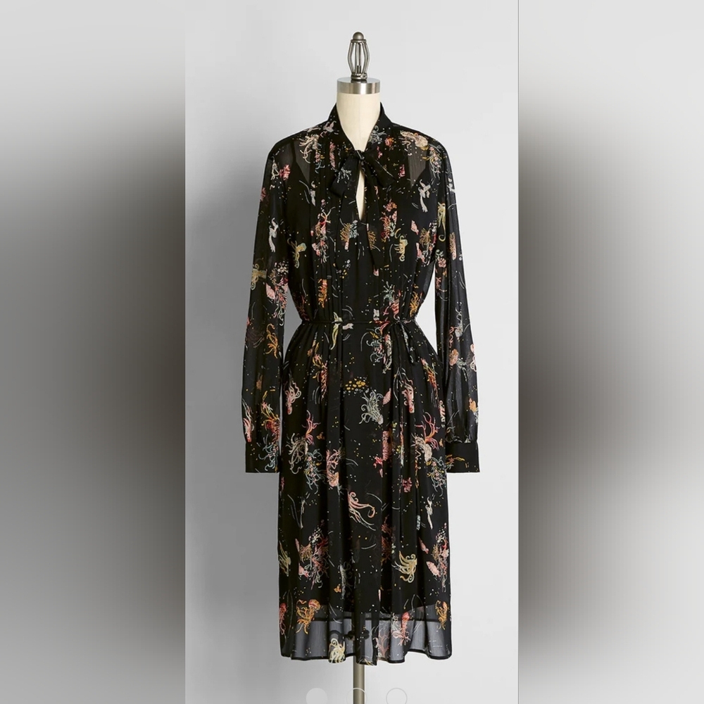 ModCloth - Sea / Octopus / Fish / Jellyfish Dress - 2X